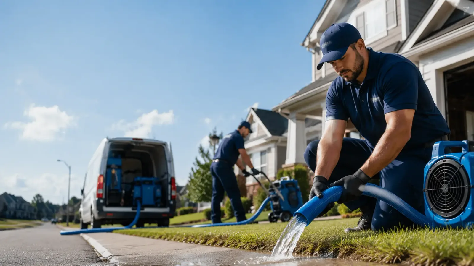 Flood Damage Restoration in Pine Village, IN